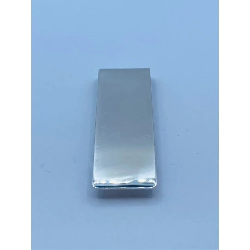 Sterling Silver Tiffany & Co Smooth Blank Money Clip 18.8G